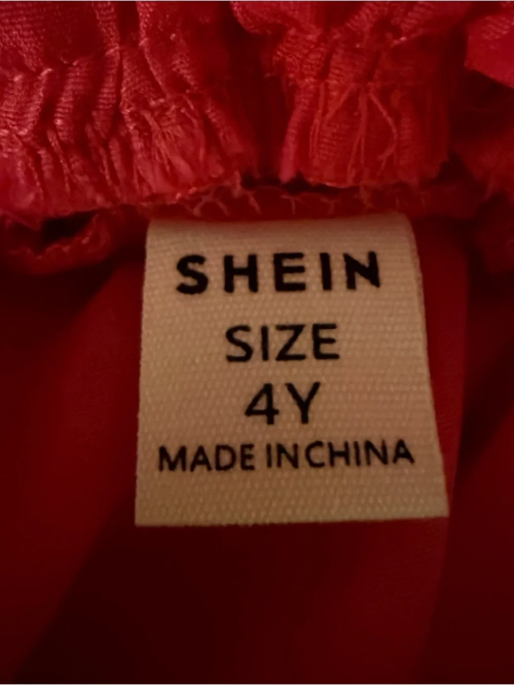 SHEIN White One-Shoulder Top with Hot Pink Tulle High-Low Skirt